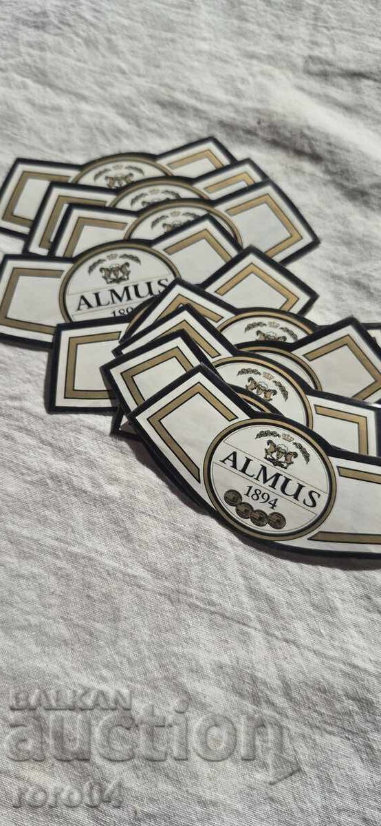 ETICHETE - AUTOCOLANTE - ALMUS 1894 - NOU - 7