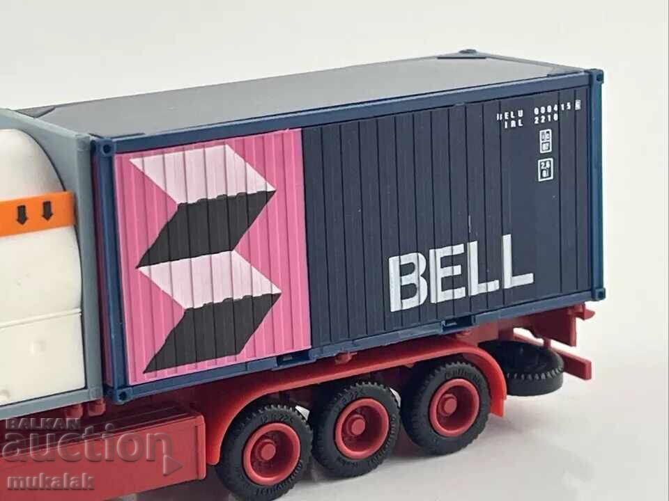 HERPA H0 1/87 VOLVO F 12 TRUCK MODEL TROLLEY TOY - 5 HERPA H0 1/87 VOLVO F 12 TRUCK MODEL TROLLEY TOY - 5