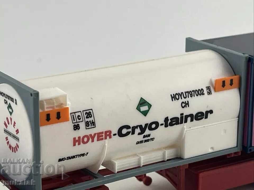 HERPA H0 1/87 VOLVO F 12 TRUCK MODEL TROLLEY TOY - 6 HERPA H0 1/87 VOLVO F 12 TRUCK MODEL TROLLEY TOY - 6