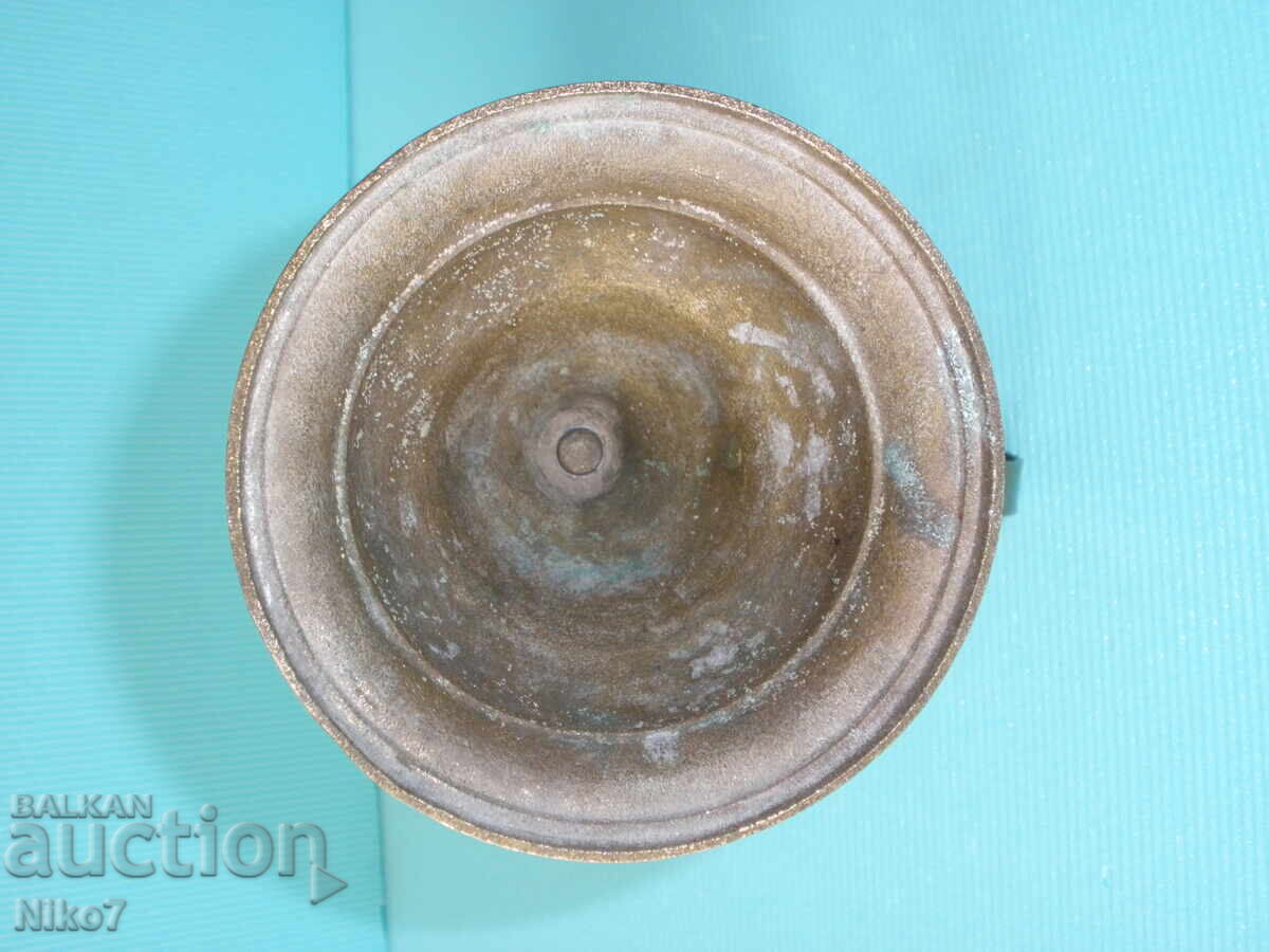 Old, solid, brass, table lamp. Incense burner. - 6 Old, solid, brass, table lamp. Incense burner. - 6