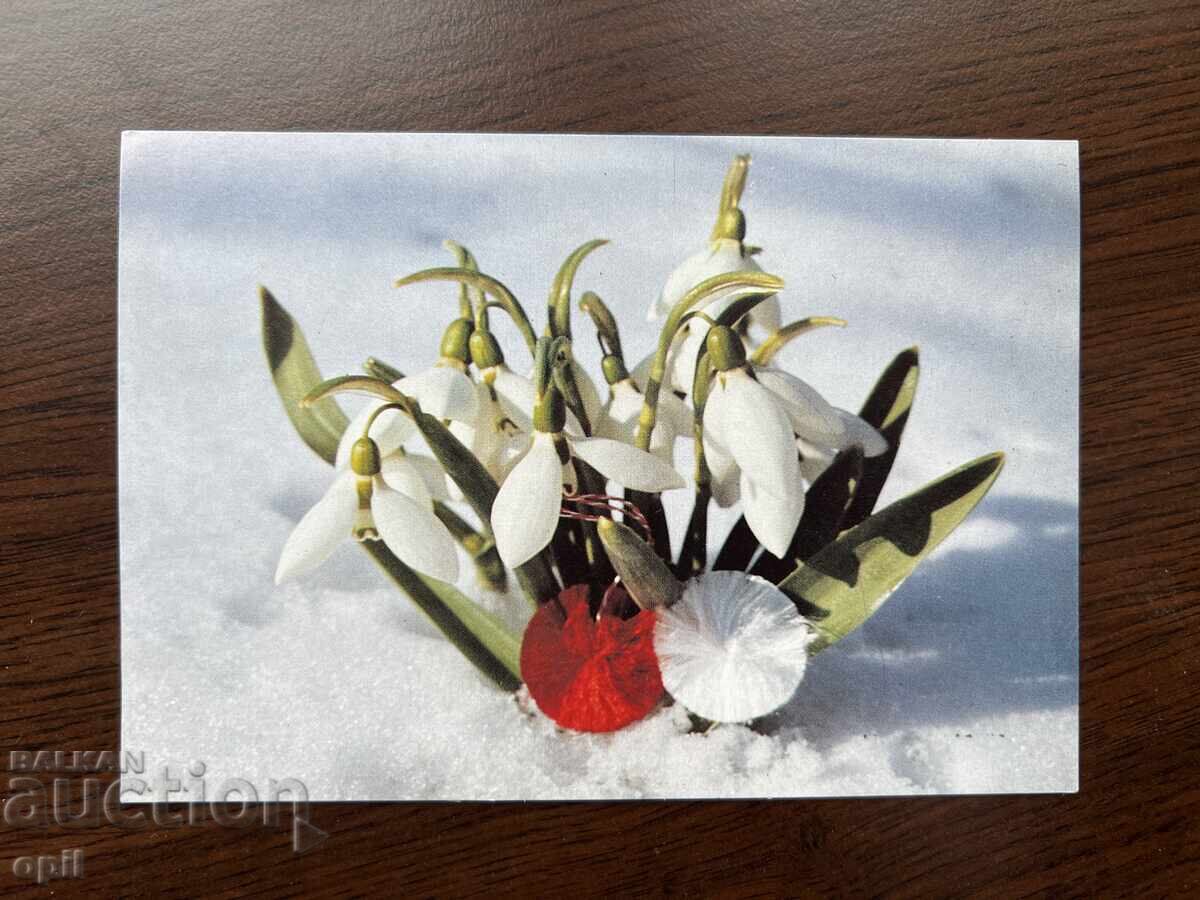 Old Greeting Card - Happy Spring Old Greeting Card - Happy Spring
