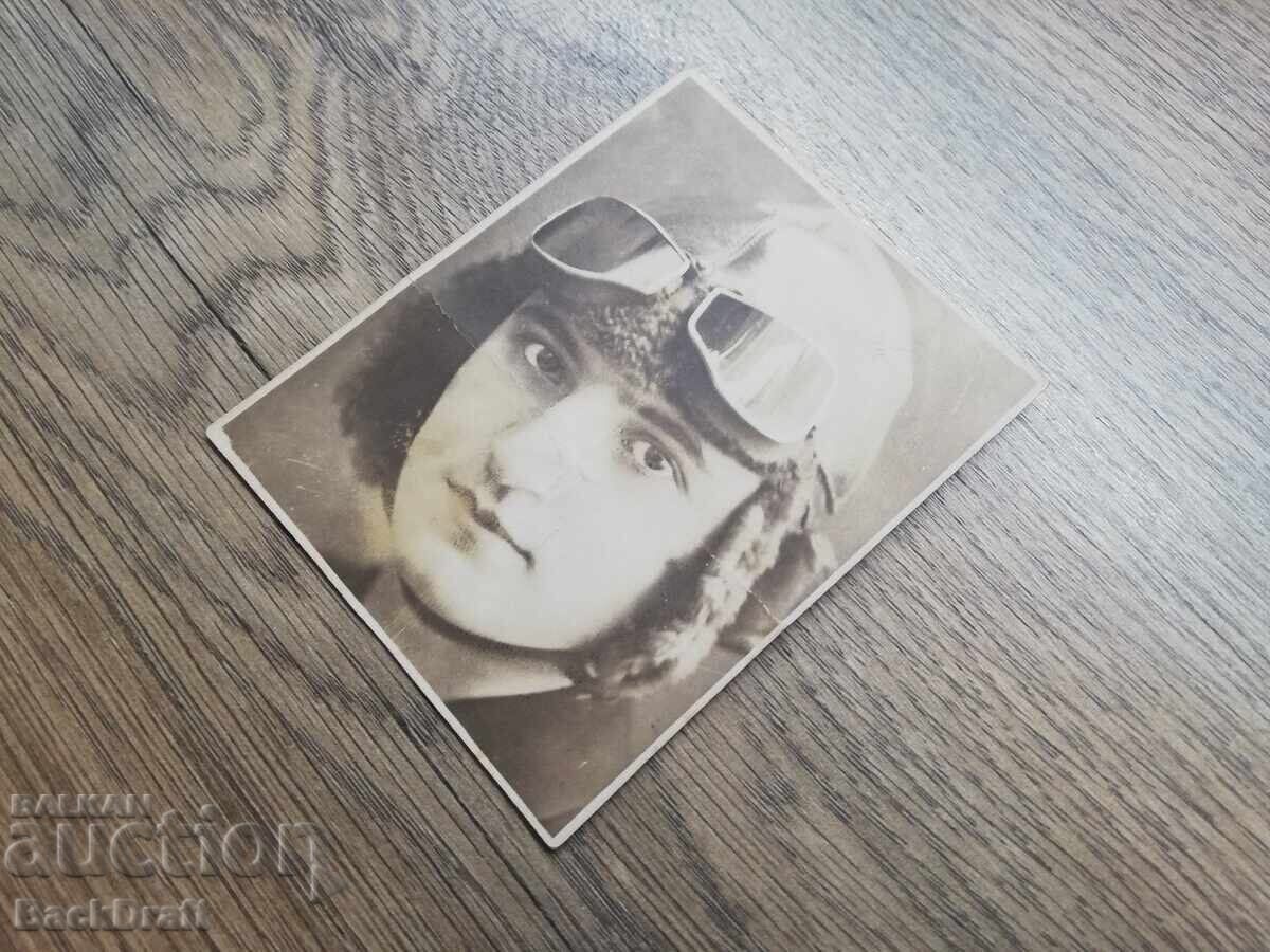 Auction Rare Royal Photo Aviator, Pilot, Airman Kazanlak 1929 Auction Rare Royal Photo Aviator, Pilot, Airman Kazanlak 1929