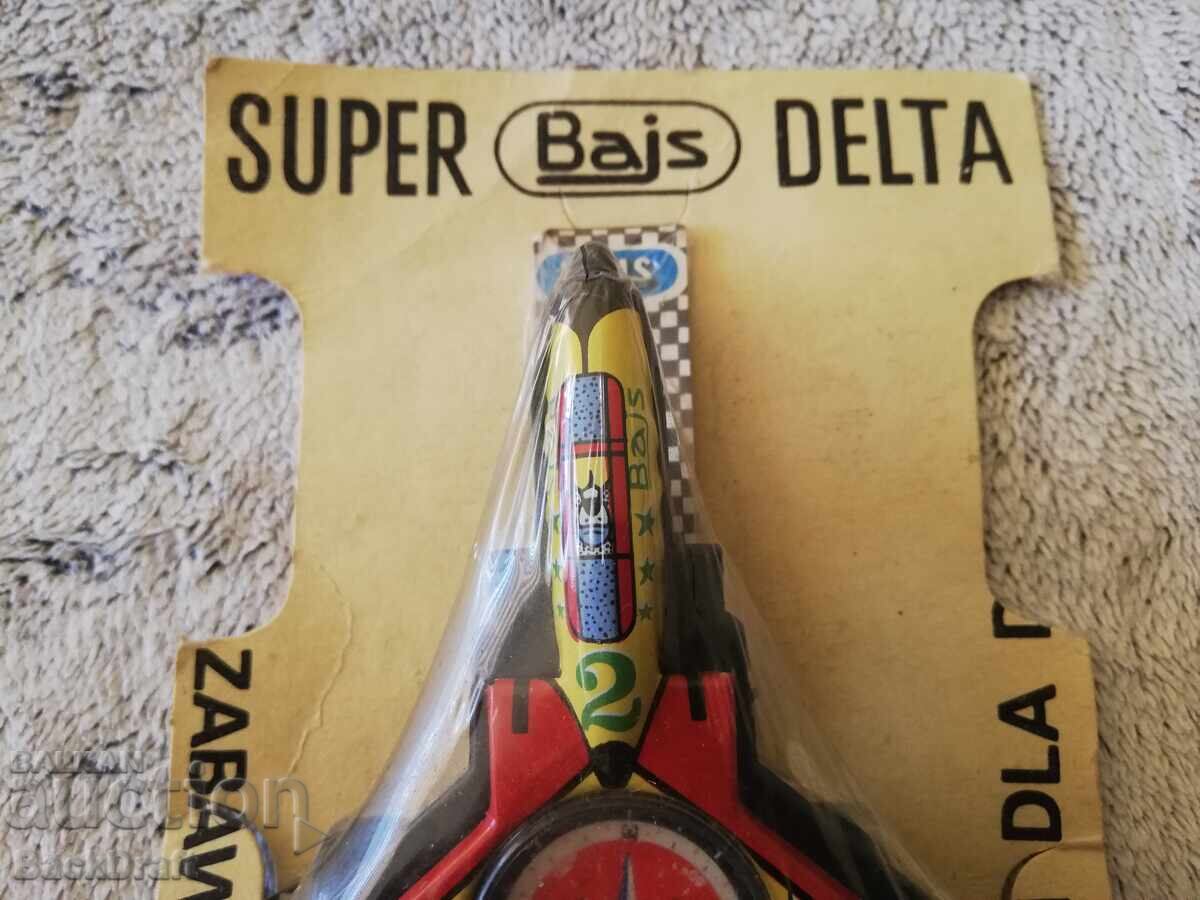 Auction Soc Rare Polish Tin Toy Airplane, Compass Auction Soc Rare Polish Tin Toy Airplane, Compass