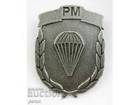 Parachute Badge-Parachutists-Macedonian Army-Officer Badge