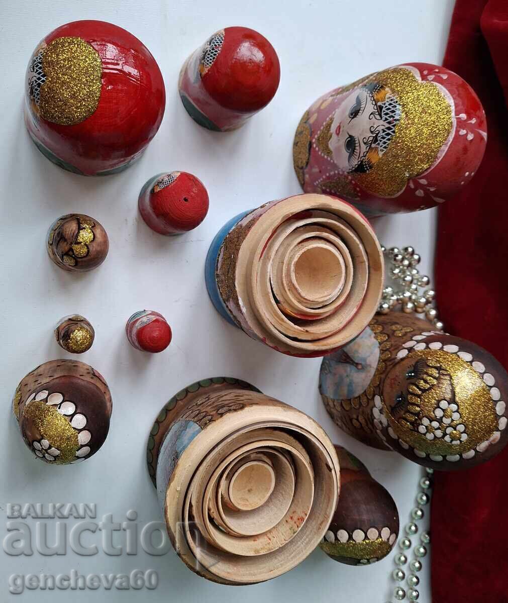 Two sets of Matryoshka dolls/10pcs - 5 Two sets of Matryoshka dolls/10pcs - 5
