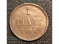 Russia/Finland. 1 penny 1915