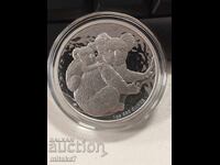 Silver coin "Koala", 1 oz, Australia, 2008