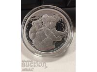 Silver coin "Koala", 1 oz, Australia, 2008