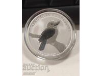 Kookaburra Silver Coin, 1oz, Australia, 2010