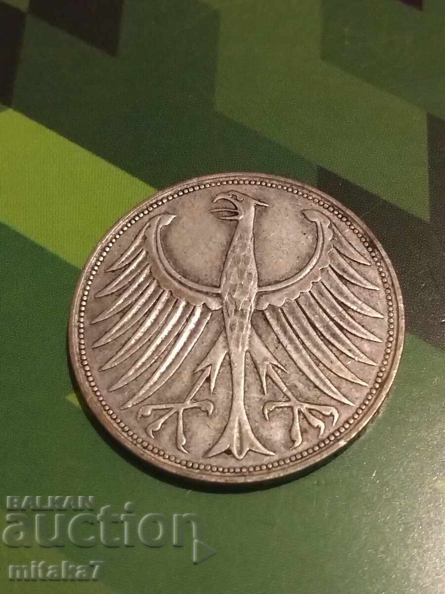 5 stamps 1951, Germany with price 18.00 BGN | € 9.20 5 stamps 1951, Germany with price 18.00 BGN | € 9.20