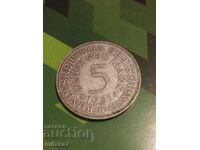 5 stamps 1951, Germany