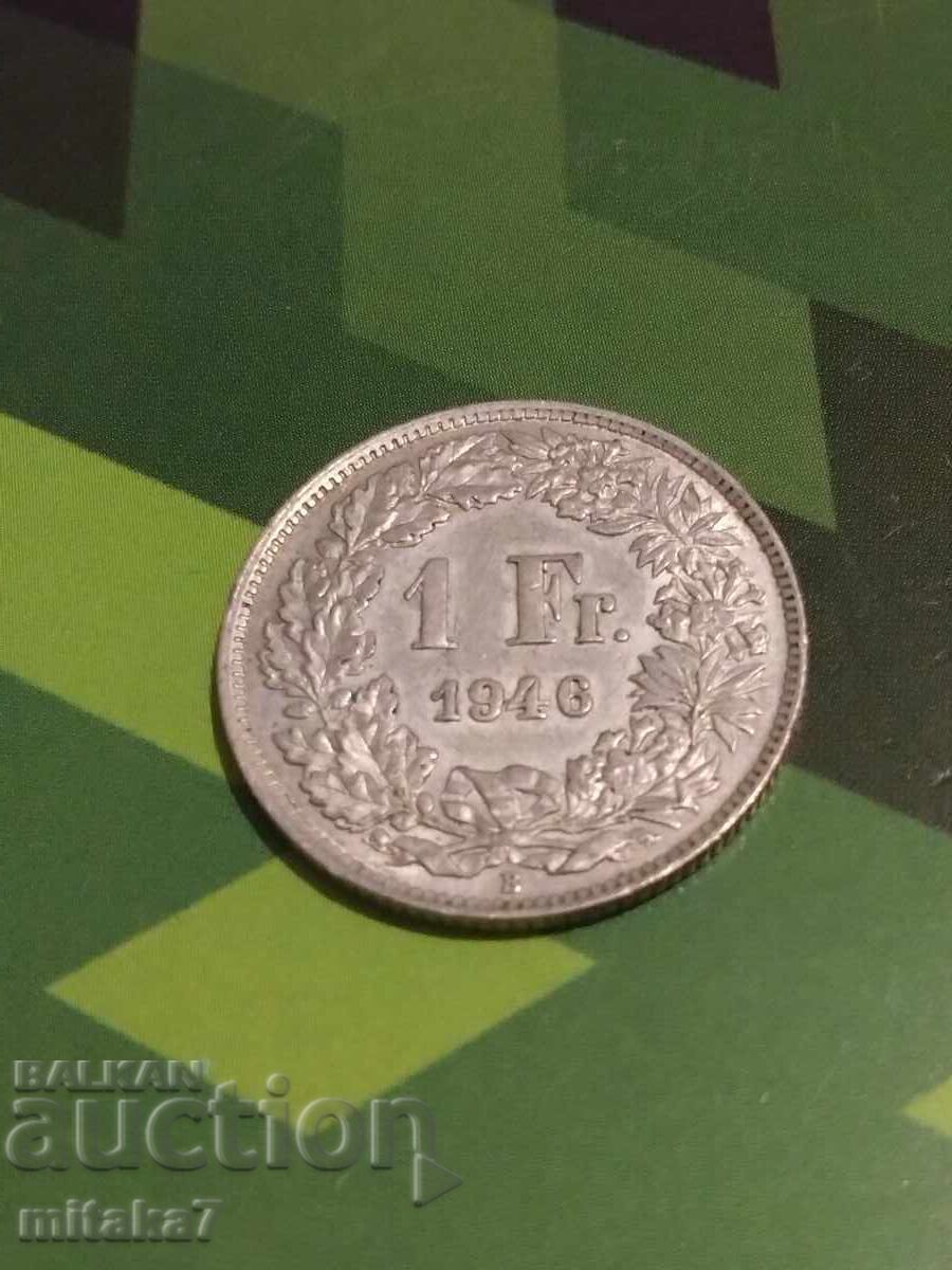 1 franc 1946, Elveția 1 franc 1946, Elveția