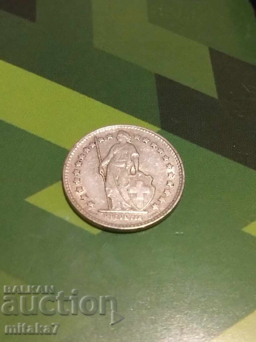 1/2 franc 1950, Elveția cu preț € 7.00 | 13.69 BGN