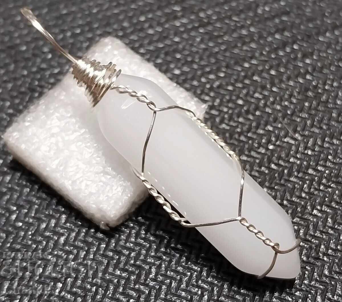 Auction ROCK CRYSTAL MEDALLION, HANDMADE - (917) Auction ROCK CRYSTAL MEDALLION, HANDMADE - (917)