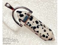 MEDALION DALMATIAN JASPER - (920)