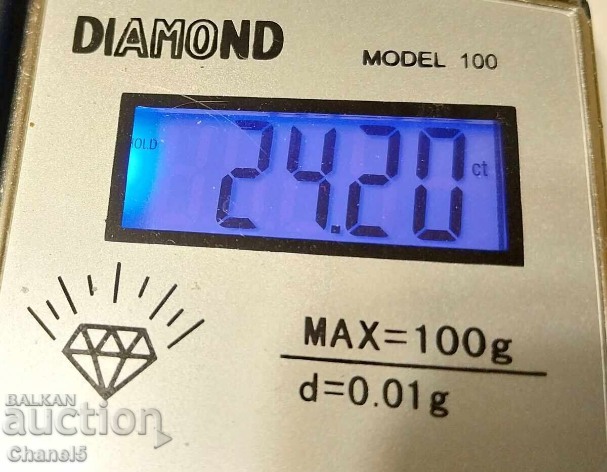 Delivery of DALMATIAN JASPER MEDALLION - (921)