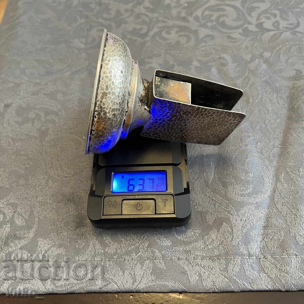 German silver napkin holder, 800 silver, markings - 6 German silver napkin holder, 800 silver, markings - 6