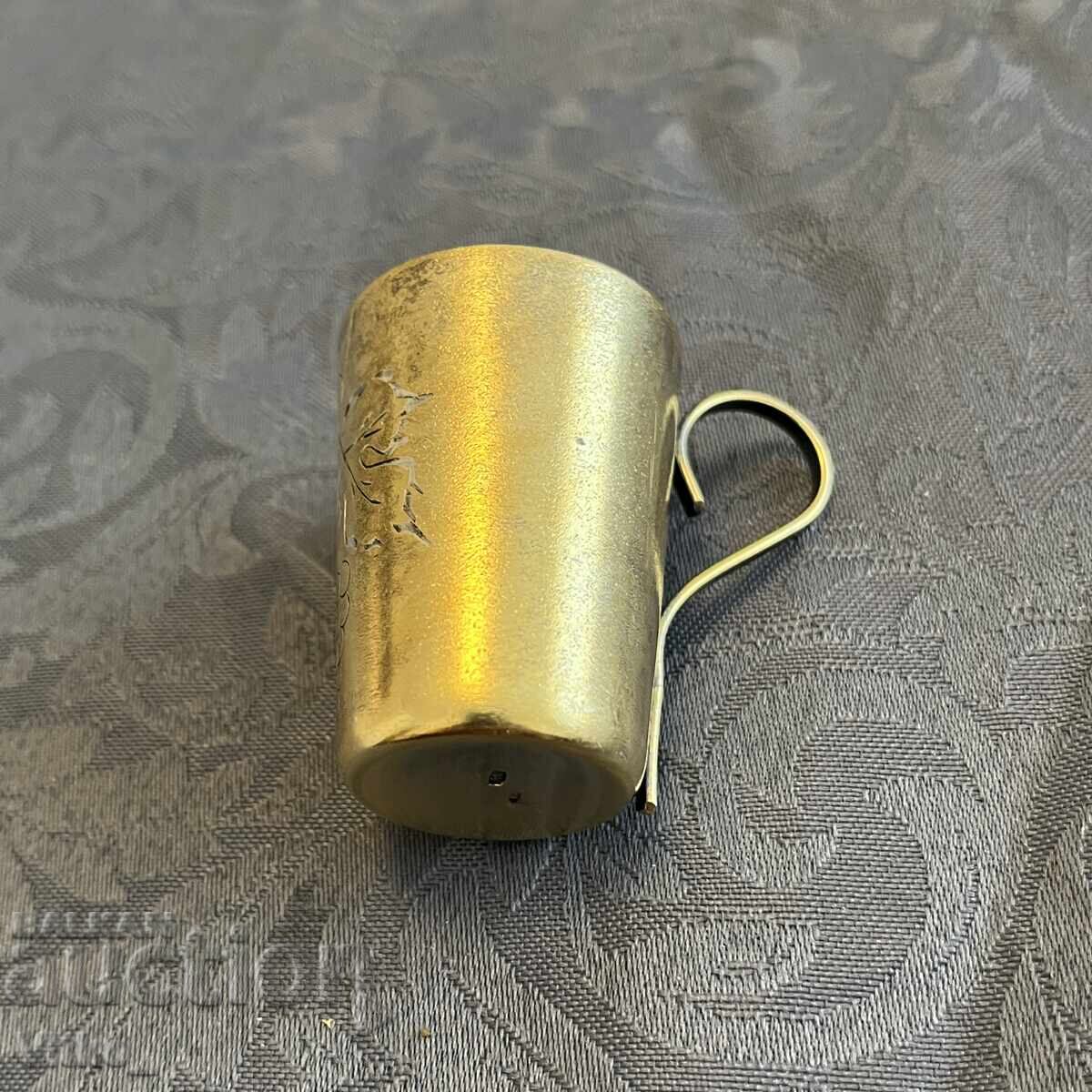 Russian silver cup with gilding, markings - 5 Russian silver cup with gilding, markings - 5