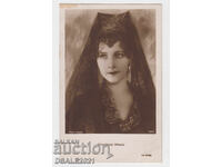 old Postcard actress /15980