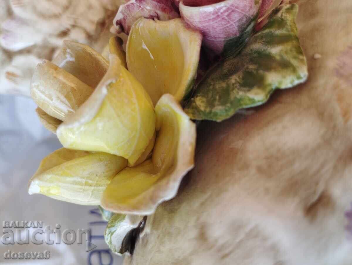 Vas/ulcior vechi Portugalia pictat manual - 7 Vas/ulcior vechi Portugalia pictat manual - 7