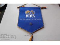 Fifa flag and badge rare