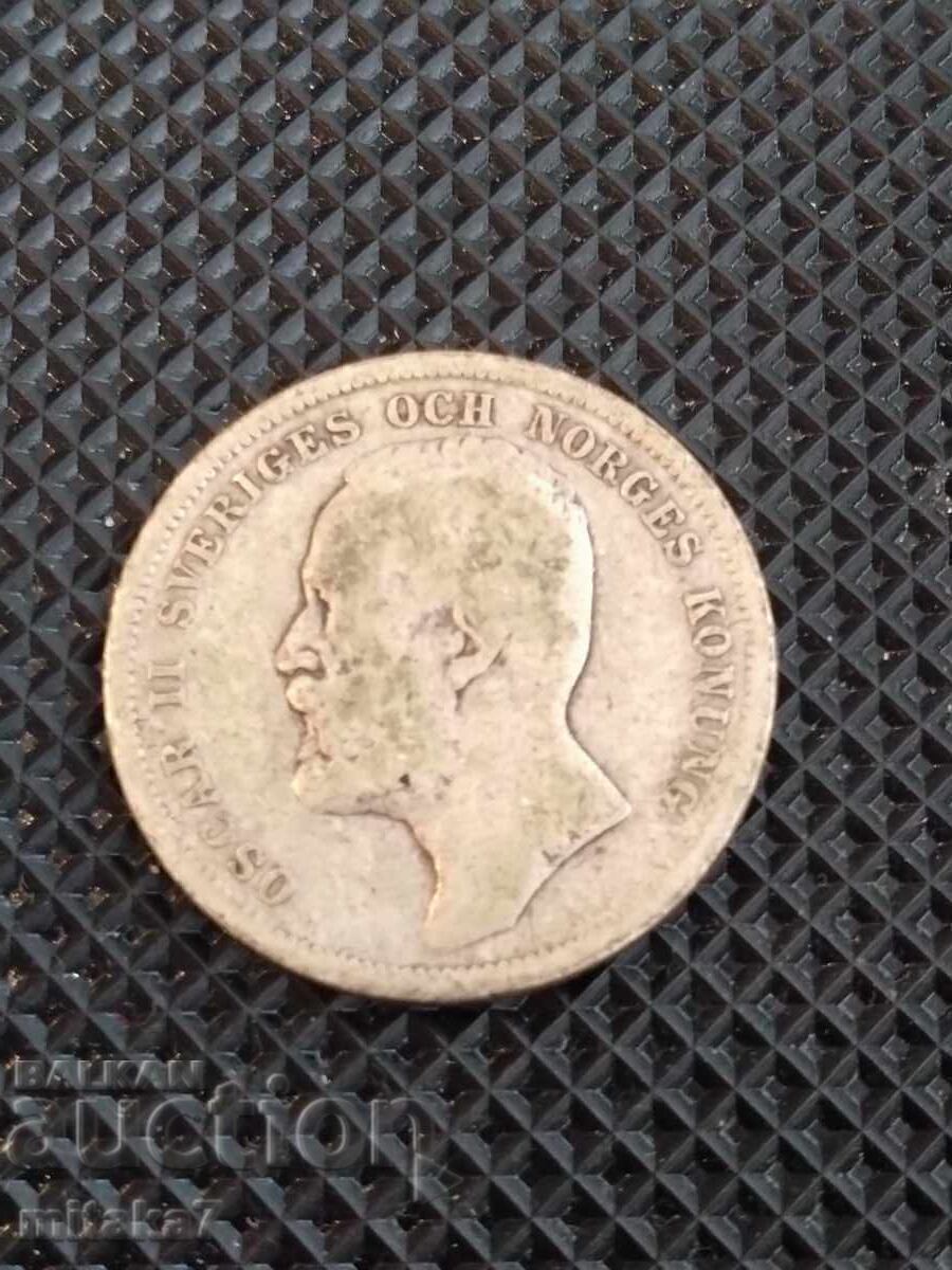 1 coroană 1904, Suedia cu preț € 15.00 | 29.34 BGN 1 coroană 1904, Suedia cu preț € 15.00 | 29.34 BGN