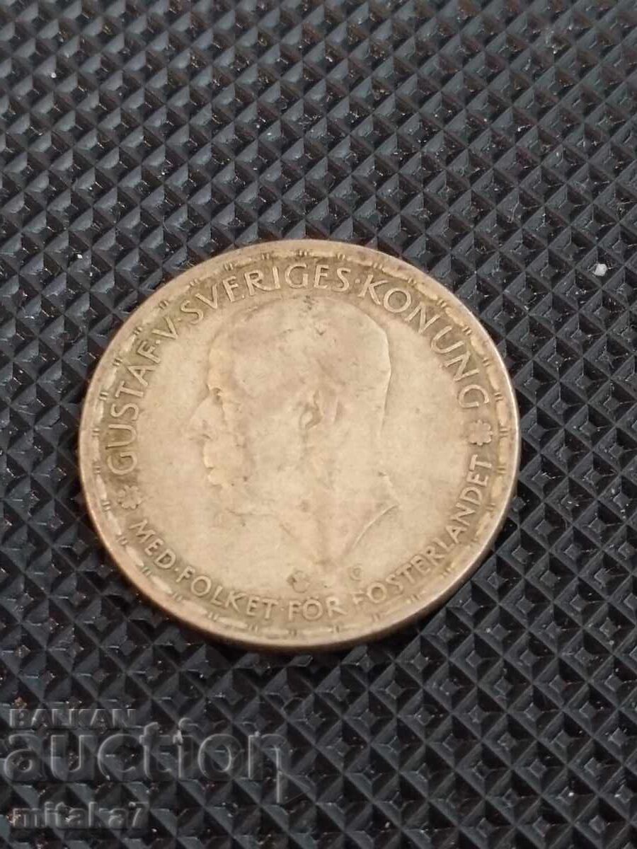 1 coroană 1945, Suedia cu preț 9.00 BGN | € 4.60