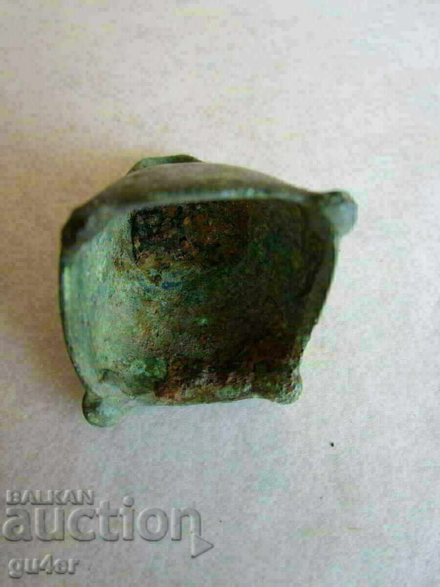 ❌❌Πολύ παλιό, σπάνιο μπρούτζινο κάδο, βάρος 33,70 γρ. ΠΡΩΤΟΤΥΠΟ❌❌ - 6