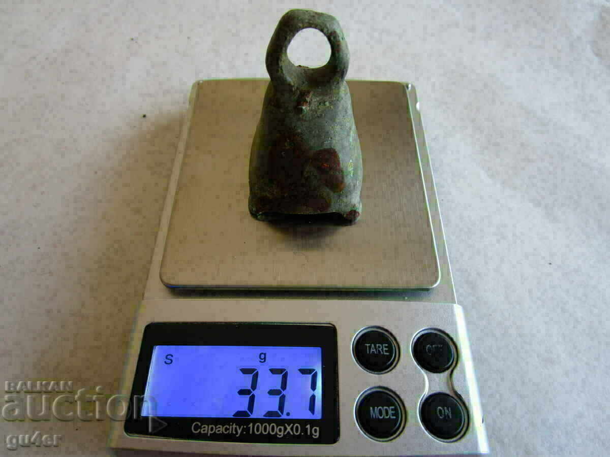 ❌❌Πολύ παλιό, σπάνιο μπρούτζινο κάδο, βάρος 33,70 γρ. ΠΡΩΤΟΤΥΠΟ❌❌ - 7