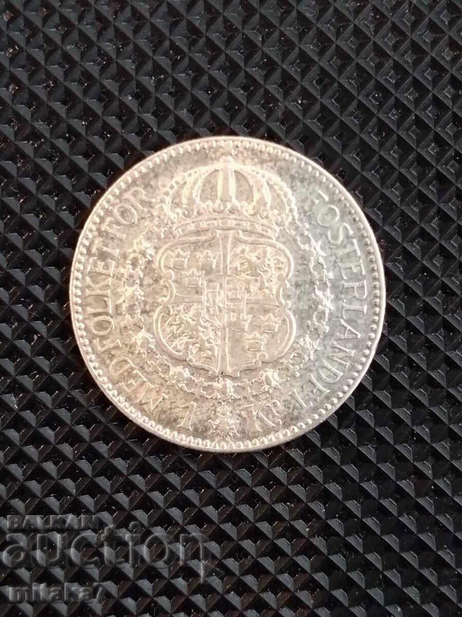 1 coroană 1923, Suedia cu preț € 16.00 | 31.29 BGN