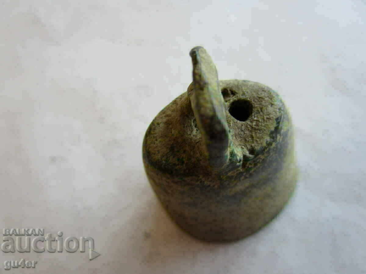 Доставка на ❌❌Много стар бронзов чан, тегло - 52.10 гр., ОРИГИНАЛ, RRR❌❌