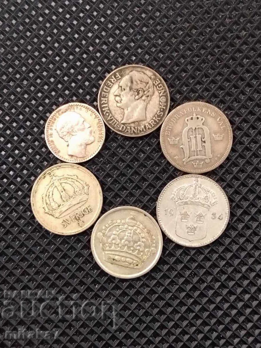 Lot of 10 yore, silver 0.400-0.750 with price 49.00 BGN | € 25.05 Lot of 10 yore, silver 0.400-0.750 with price 49.00 BGN | € 25.05