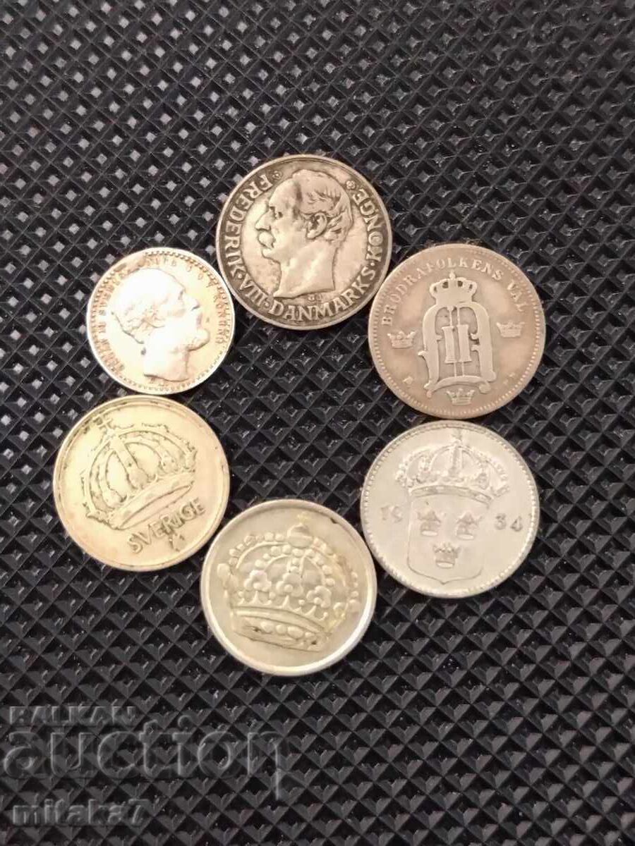 Auction Lot of 10 yore, silver 0.400-0.750 Auction Lot of 10 yore, silver 0.400-0.750