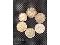 Lot of 10 yore, silver 0.400-0.750