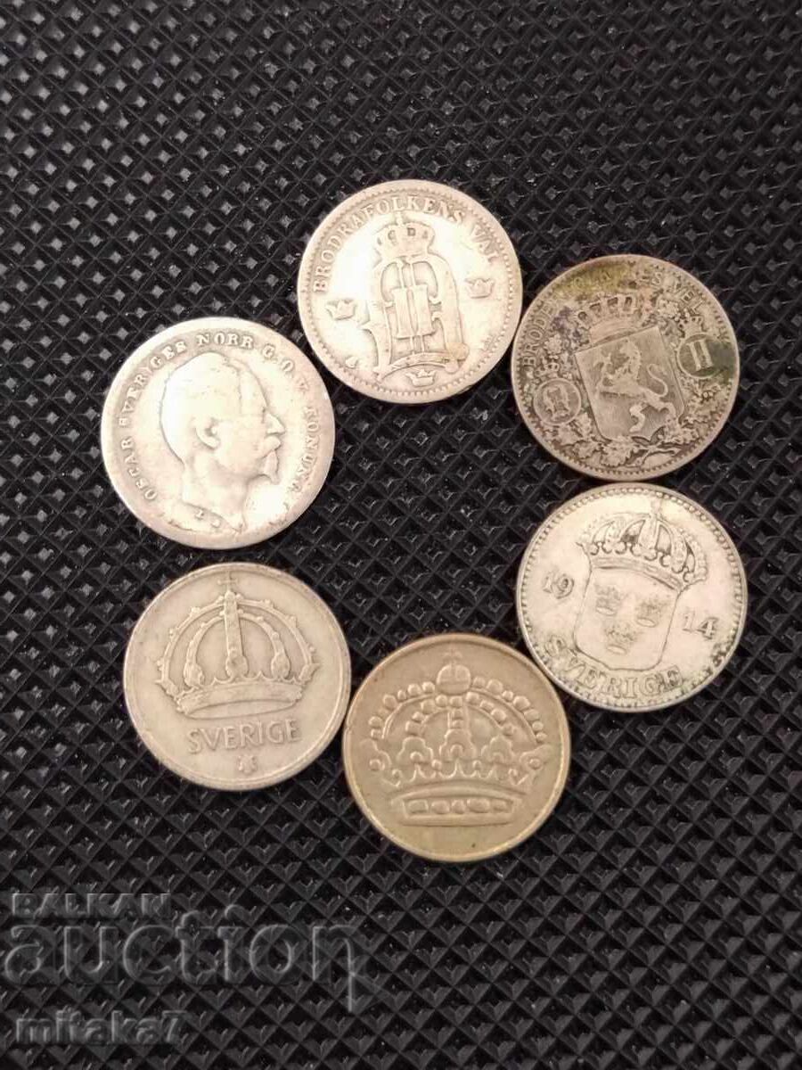 Licitație Lot de 25 de ani, argint 0,400-0,750