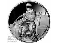 Argint 1 oz Robocop 2024 ascuțit. Fiji