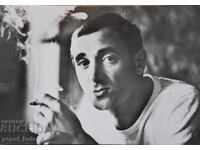 small old postcard - Charles Aznavour