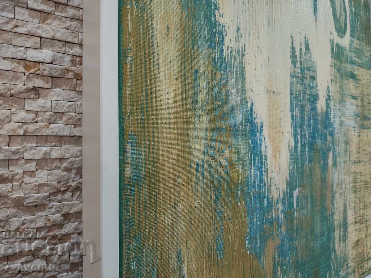 Author's painting acrylic on canvas, authentic, 40/50 cm - 6 Author's painting acrylic on canvas, authentic, 40/50 cm - 6