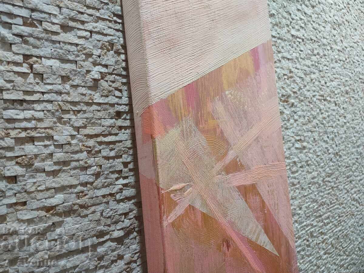 Auction Original painting acrylic/canvas, abstract art, 30/60/3 Auction Original painting acrylic/canvas, abstract art, 30/60/3