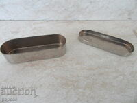 METAL NICKEL-PLATED SNUFFER BOX - BEFORE 1944