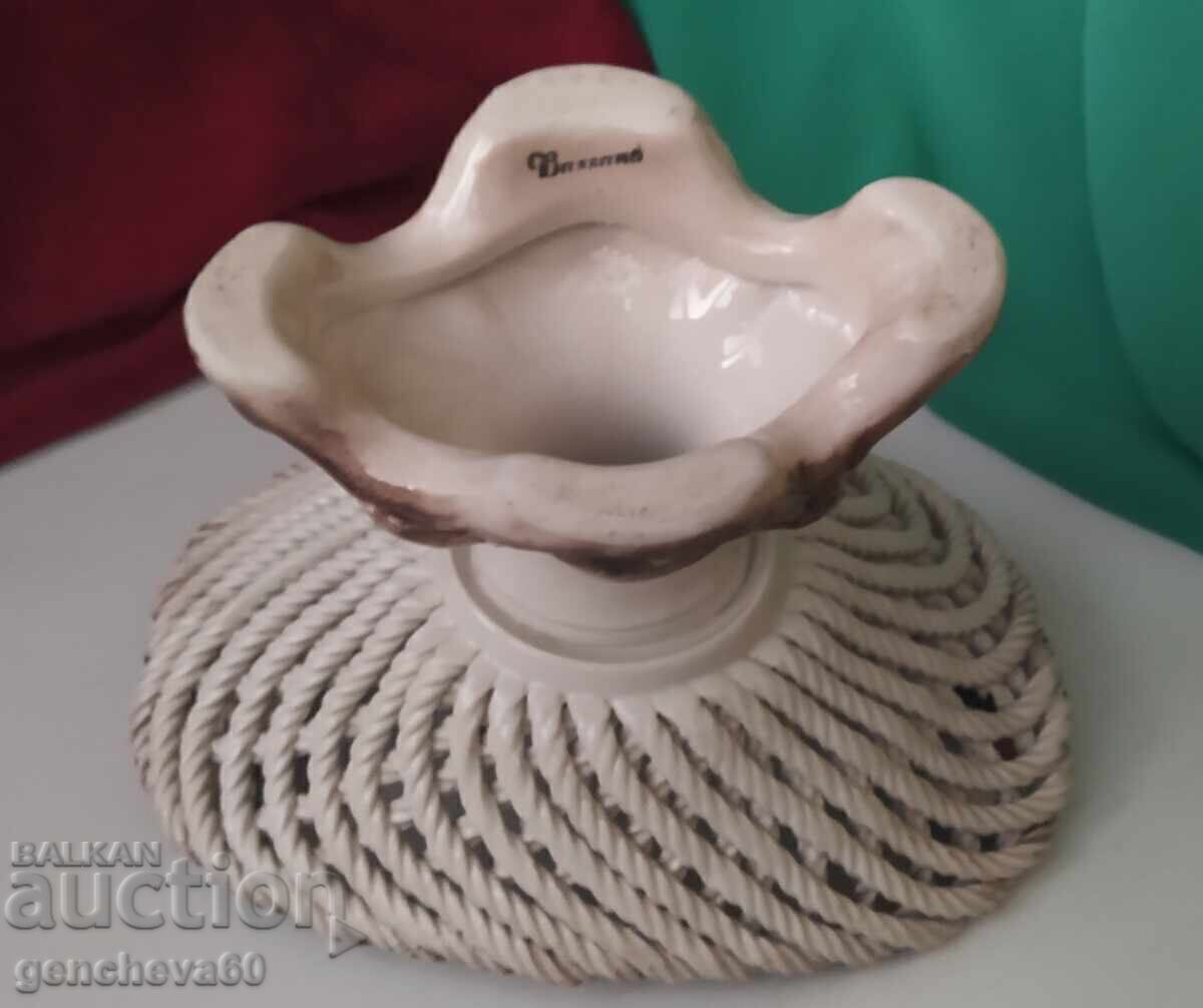 BEAUTIFUL Retro Fruit Bowl BASSANO with stand - 6 BEAUTIFUL Retro Fruit Bowl BASSANO with stand - 6