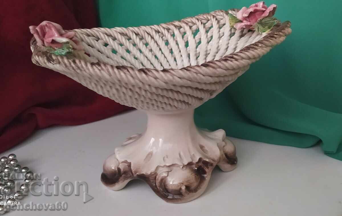 BEAUTIFUL Retro Fruit Bowl BASSANO with stand BEAUTIFUL Retro Fruit Bowl BASSANO with stand