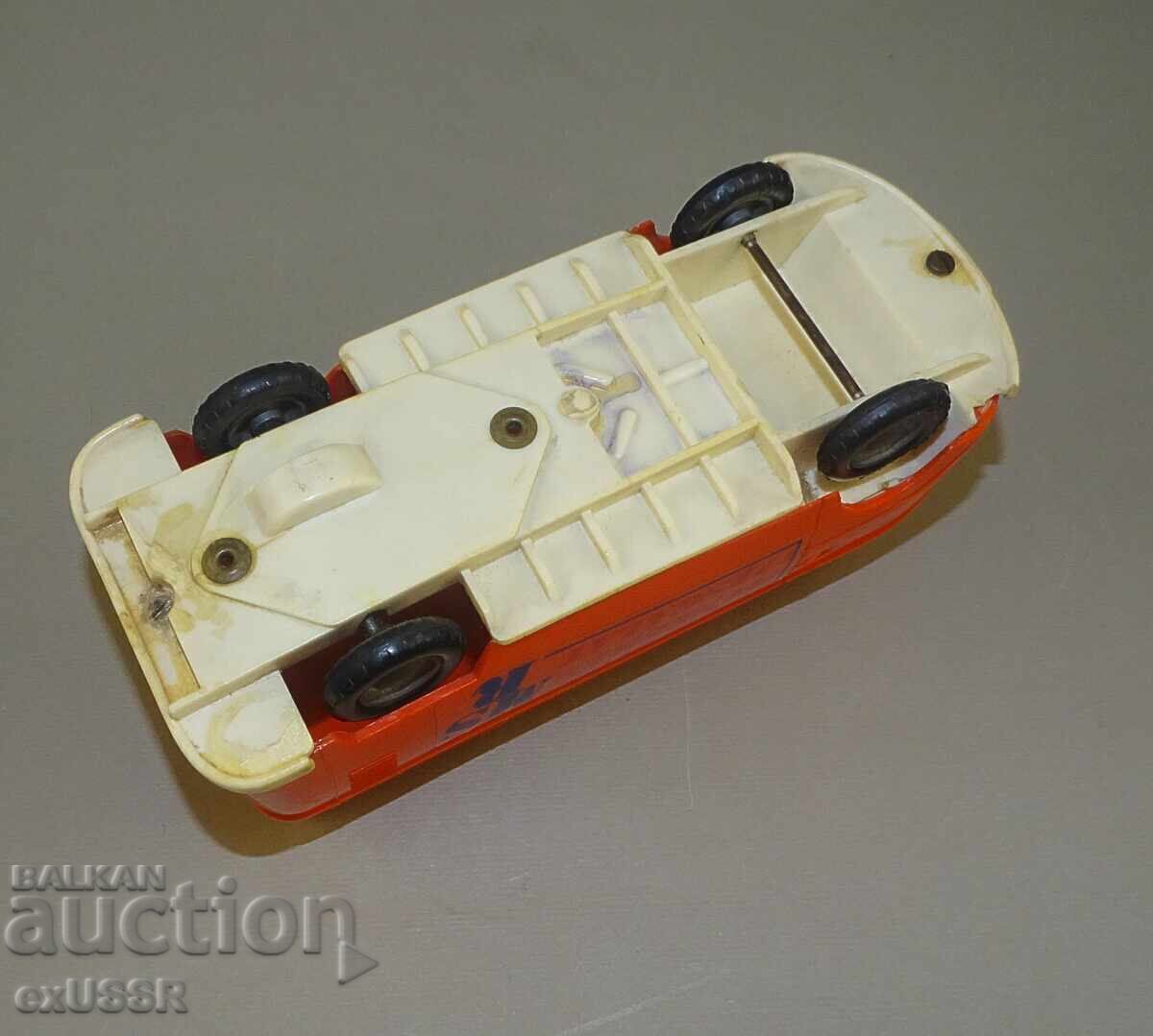 Old Bus VW VOLKSWAGEN Cart Toy Hungary 70s - 6 Old Bus VW VOLKSWAGEN Cart Toy Hungary 70s - 6
