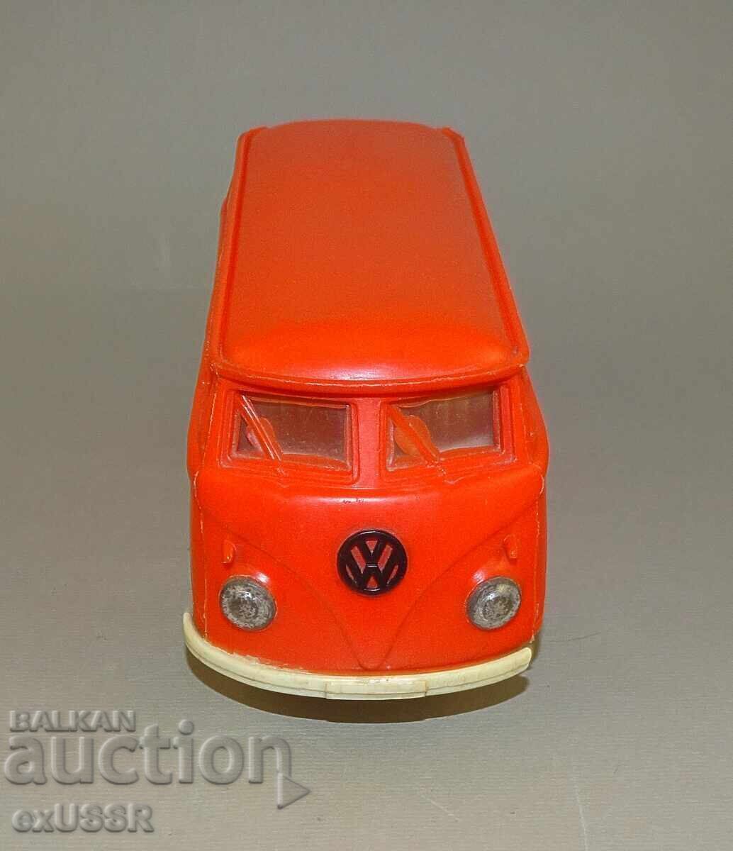 Old Bus VW VOLKSWAGEN Cart Toy Hungary 70s Old Bus VW VOLKSWAGEN Cart Toy Hungary 70s