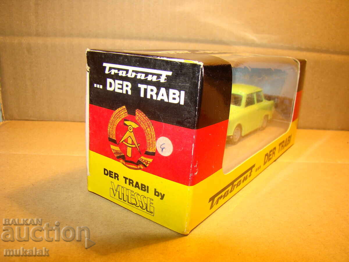 Delivery of 1:43 VITESSE TRABANT TRABANT CAR TOY MODEL Delivery of 1:43 VITESSE TRABANT TRABANT CAR TOY MODEL