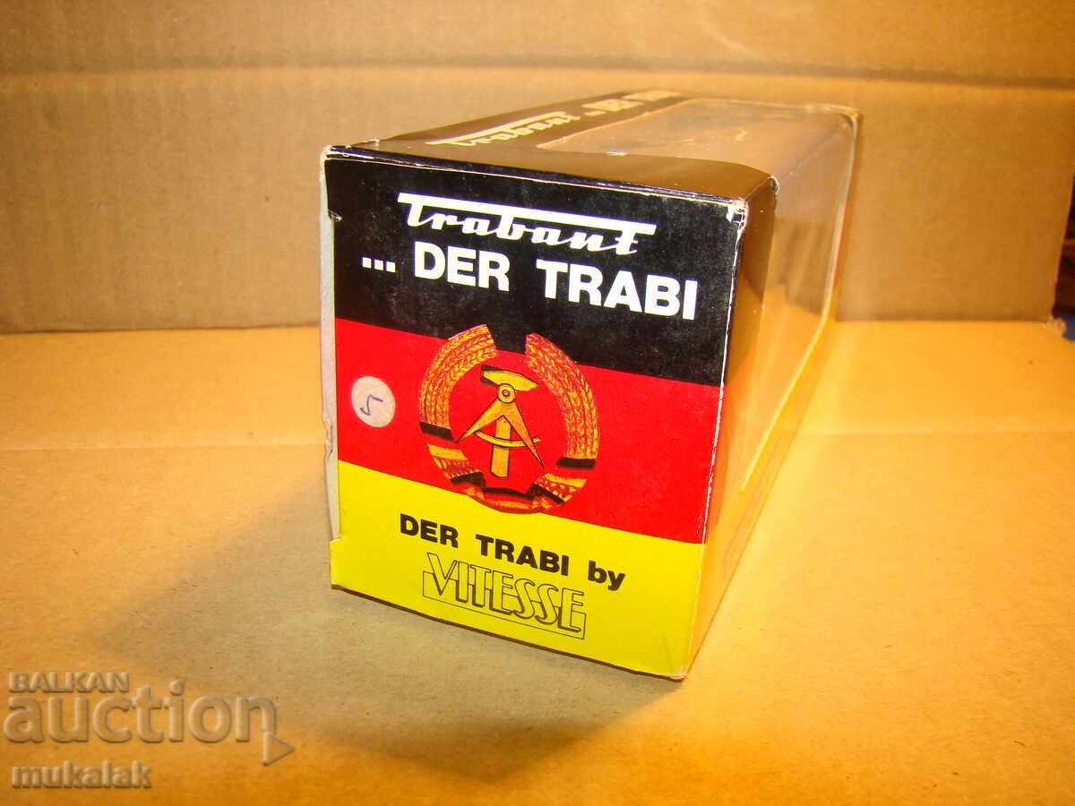 Delivery of 1:43 VITESSE TRABANT TRABANT CAR TOY MODEL