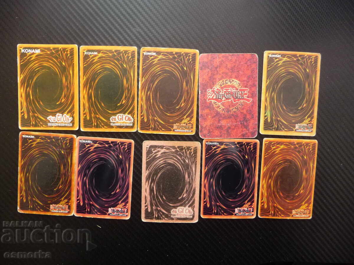 35 Yu Gi Oh playing cards or collection Yu Gi Oh 10 pcs. fans with price 5.00 BGN | € 2.56 35 Yu Gi Oh playing cards or collection Yu Gi Oh 10 pcs. fans with price 5.00 BGN | € 2.56