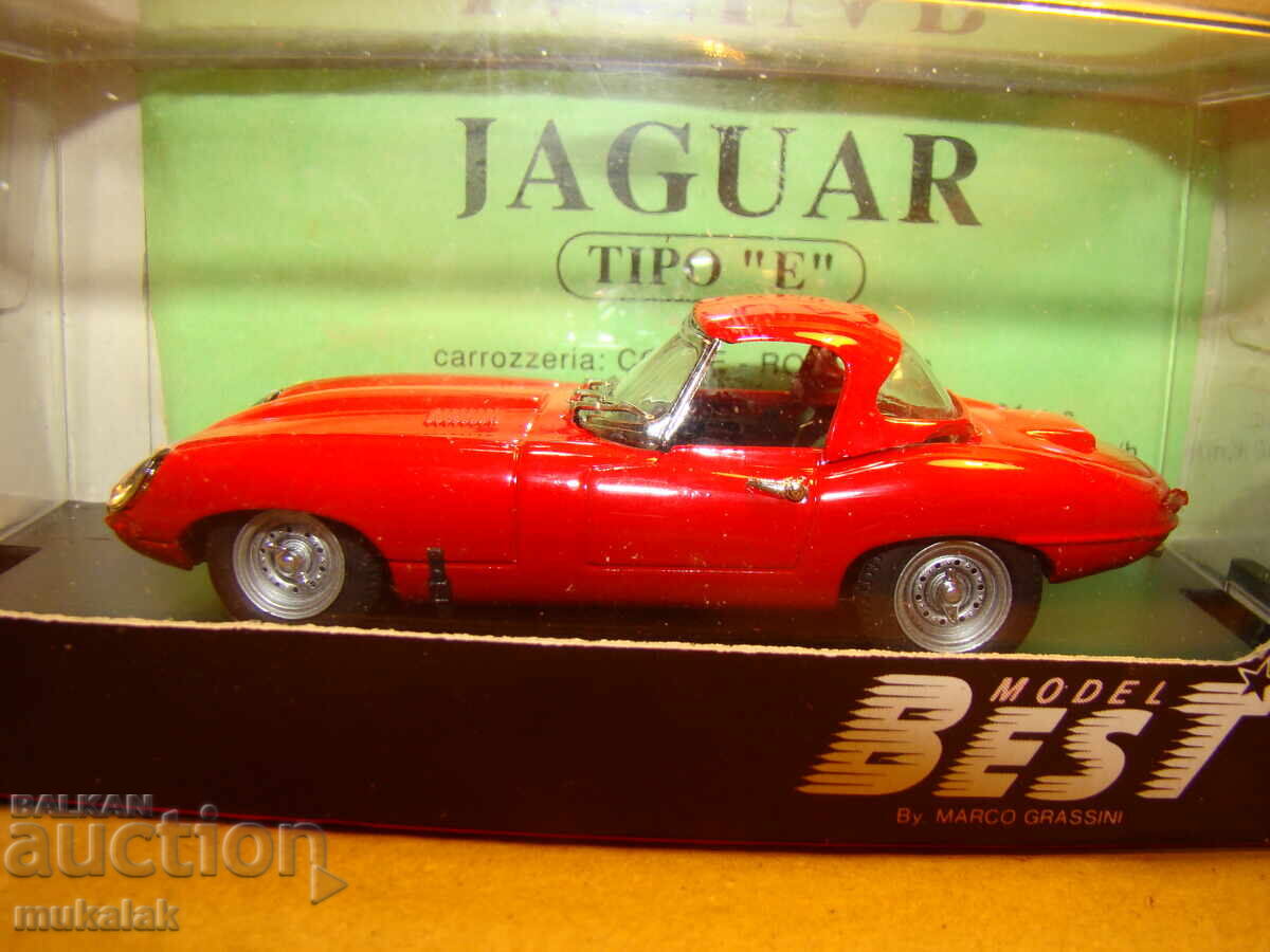 Delivery of 1:43 BEST MODEL JAGUAR E TYPE CAR TOY MODEL Delivery of 1:43 BEST MODEL JAGUAR E TYPE CAR TOY MODEL