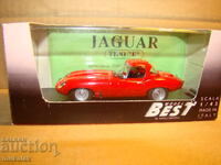 1:43 BEST MODEL JAGUAR E TYPE CAR TOY MODEL