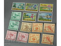 Lot of old postage stamps Mongolia